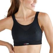 Swemark Magic High Support Sport Bra BH Svart B 75 Dame