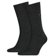 Tommy Hilfiger Strømper 2P Men Classic Sock Mørkgrå  Str 39/42 Herre