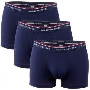 Tommy Hilfiger 3P Stretch Trunk Premium Essentials Mørkblå bomull Larg...