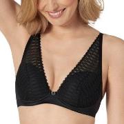 Triumph BH Aura Spotlight Plunge Bra Svart A 85 Dame