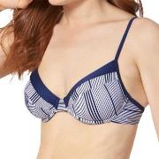 Triumph Summer Waves Underwire Bikini Bra Blå Mønster B 42 Dame