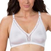 Trofe Katja Wireless Bra BH Hvit D 75 Dame