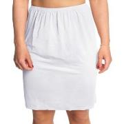 Trofe Slip Skirt Short Hvit XX-Large Dame