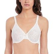 Wacoal BH Halo Lace Underwire Bra Benhvit C 90 Dame