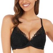 Wacoal BH Raffine Plunge Push Up Bra Svart B 70 Dame