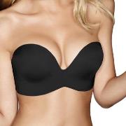 Wonderbra BH Ultimate Silhouette Micro Strapless Svart B 75 Dame