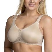 Miss Mary Smooth Lacy Moulded Soft Bra BH Beige B 85 Dame