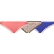 Calvin Klein Truser 3P Bottoms Up Refresh Bikinis Blå/Rosa nylon Small...