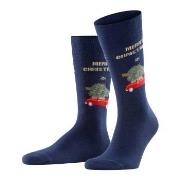 Burlington Strømper X-mas Car Sock Marine Str 40/46 Herre