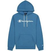 Champion Classics Men Hooded Sweatshirt Blå X-Large Herre