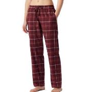 Schiesser Mix And Relax Lounge Pants Flannel Rød 44 Dame