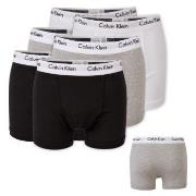 Calvin Klein 6P Cotton Stretch Trunks Mixed bomull Large Herre