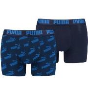 Puma 2P Everyday Aop Boxer Blå bomull Small Herre