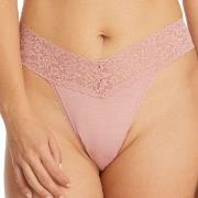 Hanky Panky Truser Classic Cotton Original Rise Thong Gammelrosa bomul...