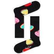 Happy socks Strømper My Valentine Sock Svart bomull Str 36/40