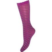 Hype the Detail Strømper Knee High Silver Rosa One Size Dame