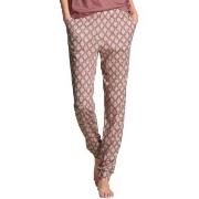 Calida Favourites Botanic Pants With Cuff Rosa/Lilla Large Dame