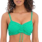 Freya Sundance Uw Bralette Bikini Top Jade/Grønn nylon F 75 Dame