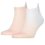 Puma Strømper 2P Gradient Sneaker Socks Lysrosa Str 35/38 Dame