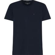 Tommy Hilfiger Cotton Icon Crew Neck SS Marine økologisk bomull Small ...