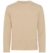 Resteröds Bamboo Long Sleeve Shirt Beige Large Herre