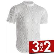 Dovre Organic Cotton Net T-shirt Hvit økologisk bomull XX-Large Herre