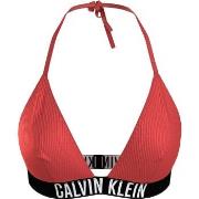 Calvin Klein Intense Power Rib Triangle Bikini Bra Korall polyamid X-S...