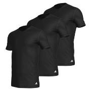 adidas 3P Active Flex Cotton V-Neck T-Shirt Svart bomull XX-Large Herr...