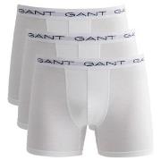 Gant 3P Cotton Stretch Boxer Hvit bomull X-Large Herre