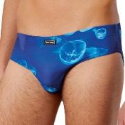 Bruno Banani Subaqua Sportslip Brief Blå Mønster polyester Medium Herr...