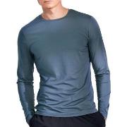 Bread and Boxers Active Long Sleeve Shirt Blå polyester X-Large Herre