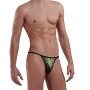 Doreanse Men G-string Grønn polyester Medium Herre