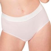 Sloggi Truser 2P Double Comfort Maxi Multi Hvit bomull 44 Dame