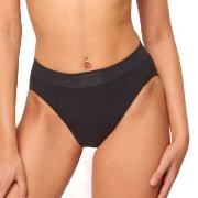 Sloggi Truser 2P Double Comfort Tai Multi Svart bomull 48 Dame