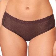 Sloggi Truser ZERO Feel Lace 2.0 Hipster Brun Large Dame