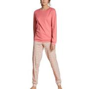 Calida Midsummer Dreams Pyjama With Cuff Rosa bomull X-Small Dame