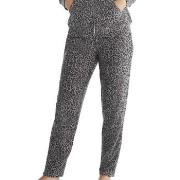 Damella Knitted Lounge Pants Leopard Medium Dame