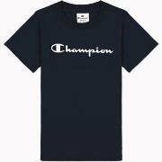 Champion American Classics Legacy Girls T-Shirt Marine bomull Large Da...