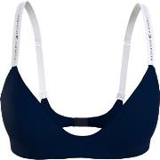 Tommy Hilfiger BH Icon Triangle Bra Mørkblå X-Large Dame