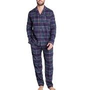 Jockey Cotton Flannel Pyjama Navy bomull XX-Large Herre