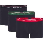 Tommy Hilfiger 3P Essentials Boxers Rød/Grønn bomull Large Herre