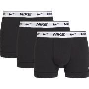 Nike 3P Everyday Essentials Cotton Stretch Trunk Svart/Hvit bomull Sma...