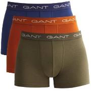 Gant 3P Trunk Grønn/Oransje bomull Medium Herre