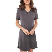 Lady Avenue Bamboo Nightdress SS Grå Bambus Small Dame