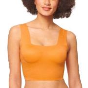 Sloggi BH ZERO Feel Flow Bra Top Oransje X-Small Dame