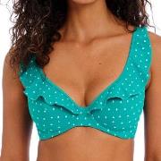 Freya Jewel Cove High Apex Bikini Top With J-Hook Turkis D 70 Dame