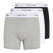 Calvin Klein 3P Modern Cotton Stretch Boxer Brief Grå/Svart bomull Lar...
