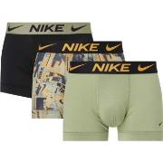 Nike 3P Everyday Essentials Micro Trunks Grønn/Oransje polyester Large...