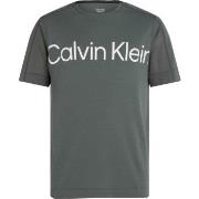 Calvin Klein Sport Pique Gym T-shirt Grønn Large Herre