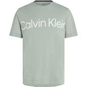 Calvin Klein Sport Pique Gym T-shirt Lysegrønn Large Herre